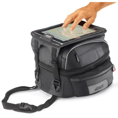 XS306Y tankruksak GIVI "TANKLOCK" s objímkou na nádrž, černý, objem 25 l., od 2024