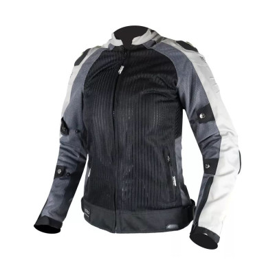 Dámská bunda na moto XRC Haderg AIR 2.0 fluo/grey