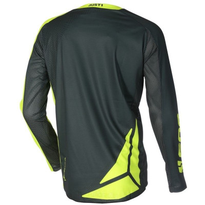 Dres JUST1 J-FORCE VERTIGO šedo/fluo žlutý