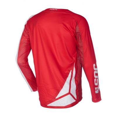 Dres JUST1 J-FORCE VERTIGO červeno/bílý