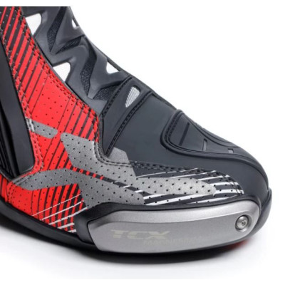 Moto boty TCX RT-RACE PRO AIR černo/červeno/bílé