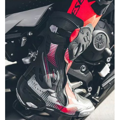 Moto boty TCX RT-RACE PRO AIR černo/červeno/bílé