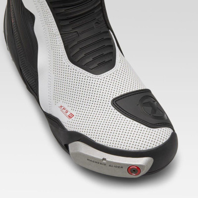 Moto boty XPD XP9-R AIR černo/bílé + DÁREK