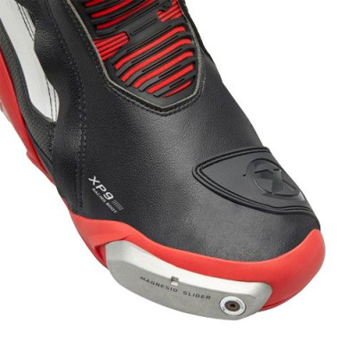 Moto boty XPD XP9-S černo/červené + DÁREK