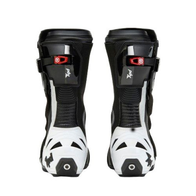 Moto boty XPD XP9-S AIR černo/bílé + DÁREK
