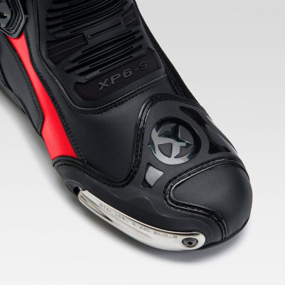 Moto boty XPD XP6-S černo/červené + DÁREK