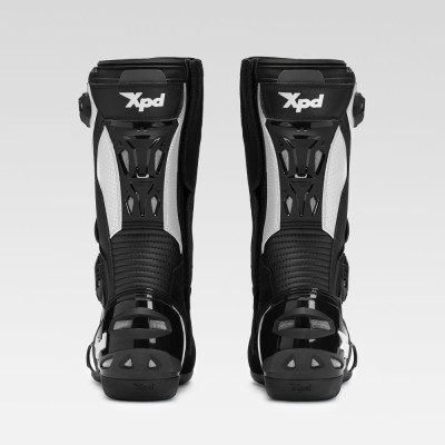 Moto boty XPD XP6-S černo/bílé + DÁREK
