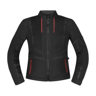 Dámská moto bunda RICHA MONACO MESH WP černá