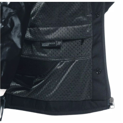 Moto bunda DAINESE AIR FRAME 3 TEX černo/bílá