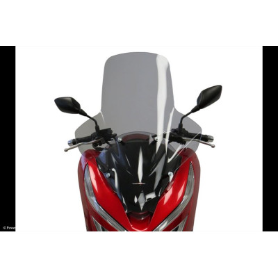 Honda PCX 125 18-20 Skútr plexi Powerbronze s krytím rukou