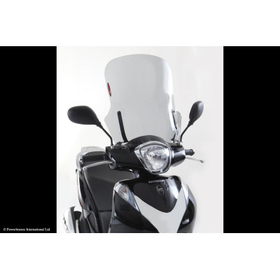 Honda SH 125l 12-19, SH MODE 125 12-26 Skútr plexi Powerbronze 540 mm