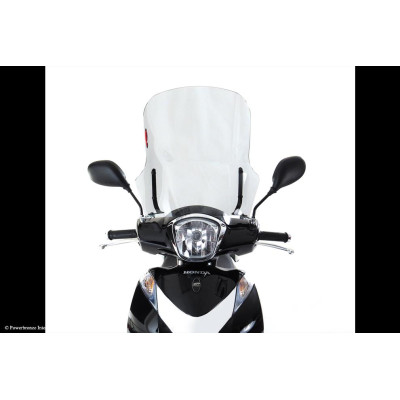 Honda SH 125l 12-19, SH MODE 125 12-26 Skútr plexi Powerbronze 540 mm