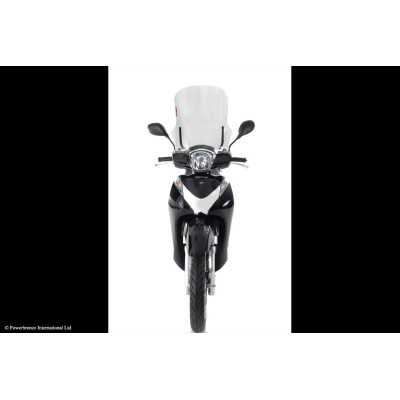 Honda SH 125l 12-19, SH MODE 125 12-26 Skútr plexi Powerbronze 540 mm