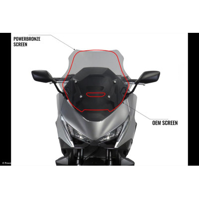 Honda Forza 750 25-26 Skútr plexi Powerbronze 550 mm