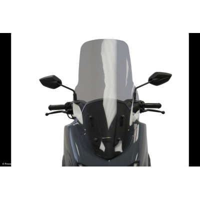 Yamaha Nmax 125 21-24, Nmax 155 22-24 Skútr plexi Powerbronze 710 mm No hand blisters