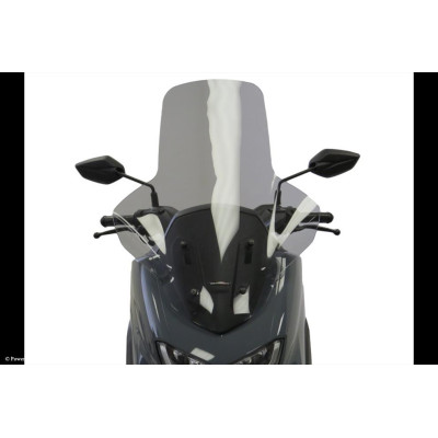 Yamaha Nmax 125 21-24, Nmax 155 22-24 Skútr plexi Powerbronze 710 mm s krytím rukou