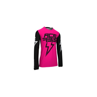 Dres ACERBIS X-FLEX BLIZZARD černá/růžová vel. S černá/růžová S