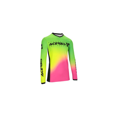 Dres ACERBIS MX J-TRACK INC růžová/fluo žlutá vel. M růžová/fluo žlutá M