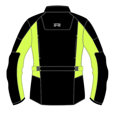 Moto bunda RICHA BUSTER 2 WP prodloužená černo/fluo žlutá