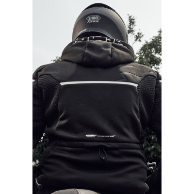 Moto bunda RICHA STRADALE AIR HOODIE černá