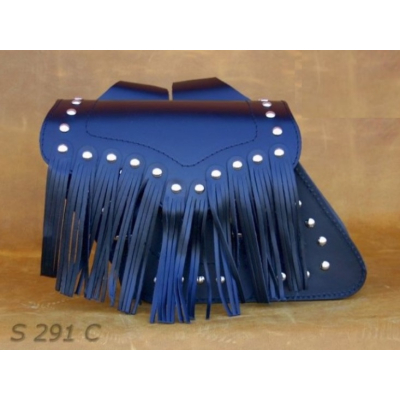 Kožené moto brašny S291 černé, 33x28x17cm