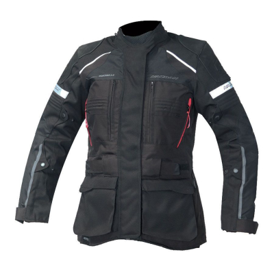 Dámská bunda na moto Nazran Montana 2.0 black/black