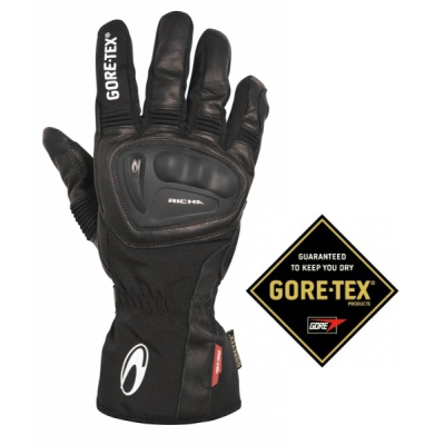 Moto rukavice RICHA HURRICANE Gore-Tex černé