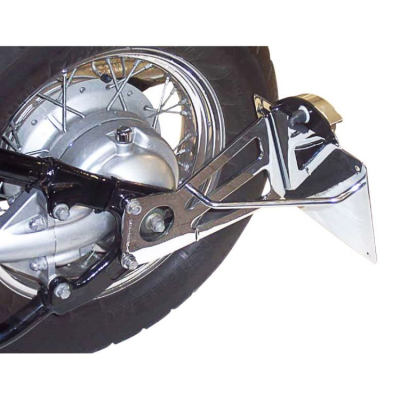 Držák SPZ pro Yamaha XVS 650 Drag Star,XVS 650 Drag Star Classic,XVS 1100 Drag Star,XVS 1100 Drag Star Classi - chrom