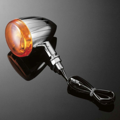 Moto blinkry Highway Hawk TECH GLIDE grooved 60mm, E-mark, chrom (1ks)