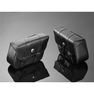 Motocyklové brašny Highway Hawk HOUSTON, kůže (2ks)