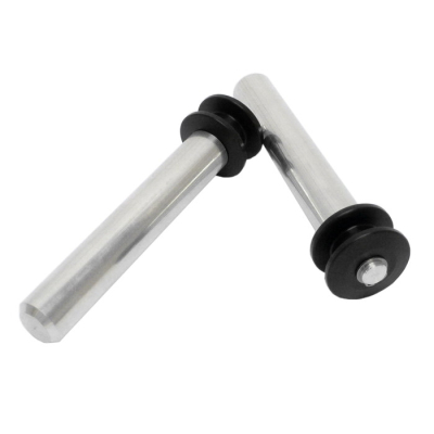 Čep GILLES TOOLING do servisního stojanu, délka 13,5cm, průměr 2cm, hliník (2 kusy)