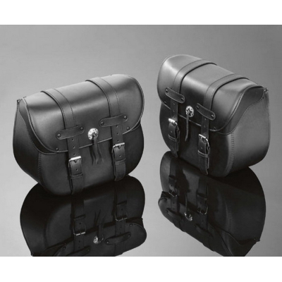 Motocyklové brašny Highway Hawk DALLAS, kůže (2ks)