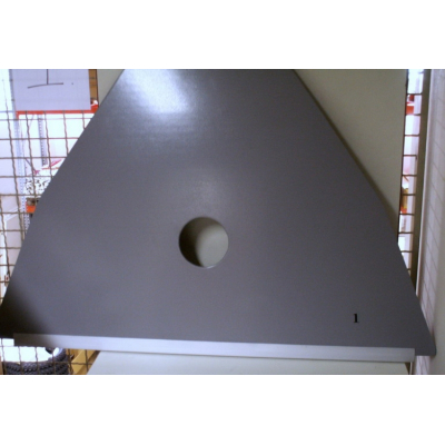 Podlaha člunu - zpevnění kýlu pro člun YAM 400S, příďový díl