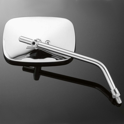 Motocyklové zrcátko Highway Hawk USA STYLE, YAMAHA Pravá strana, nastavitelné, chrom (1ks)