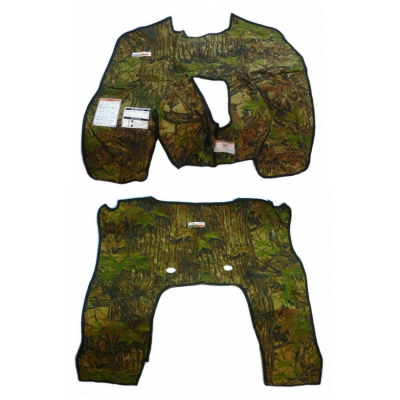 Látkový potah blatníků, kamufláž, pro Yamaha YFM 350 Big Bear, 2pcs