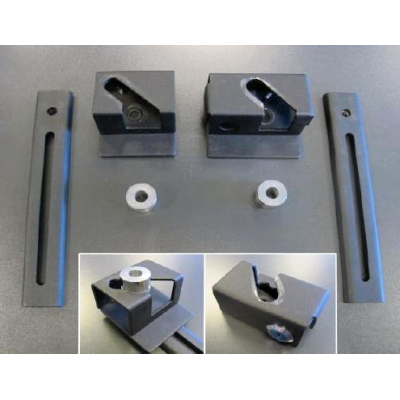 Rychloupínací systém Highway Hawk pro boční kufry/pevné brašny - univerzální (sada)