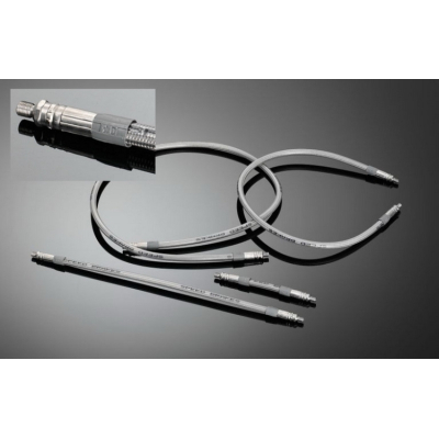 Highway Hawk Brzdová/Spojková hadice, opletená, šroubovací, délky: 750 - 1000 mm