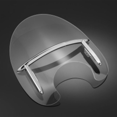 Plexi Highway Hawk USA STYLE DE LUXE pro průměr vidlic 51-54mm, čiré