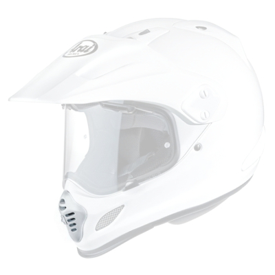 Větrák bradový TX4 typ, White pro přilby Arai TOUR-X 4 (kus)