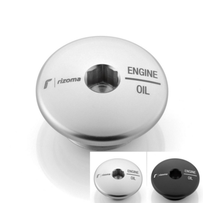 Zátka plnícího otvoru motorového oleje, TRIUMHP Street Twin 900, černá - použité