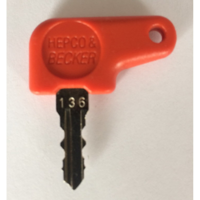 náhradní klíč HEPCOBECKER číslo 136