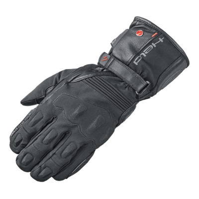 Moto rukavice Held SATU 2v1 GORE-TEX černá, kůže/textil