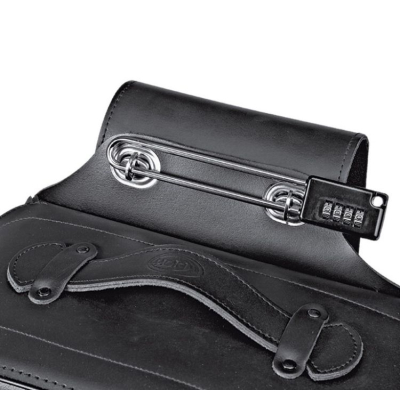 Visací zámky Held s číselnou kombinací pro boční brašny, černé (pár)