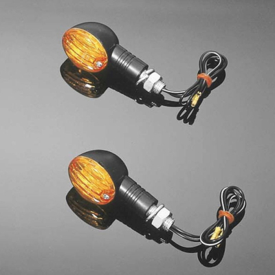 Moto blinkry Highway Hawk MINI CATEYE, E-mark, černá (2ks)