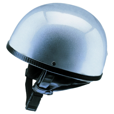 REDBIKE Moto helma RB-500 -stříbrná