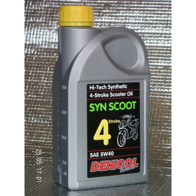 Denicol olej  SYN SCOOT 4T 5W40 - 1L